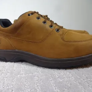 𝅺dunham Mens Size 9.5 EE US Brown Suede Leather Lace-Up Waterproof Shoes 8000BR