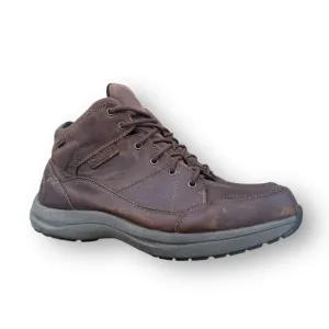 Dunham Men's Sutton Simon Lace up Brown Leather Chukka Boots Shoes size 14