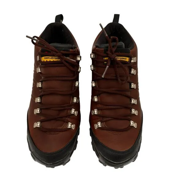 Dunham Waffle Stomper Leather Women's Brown Hiking Boots Size 7.5