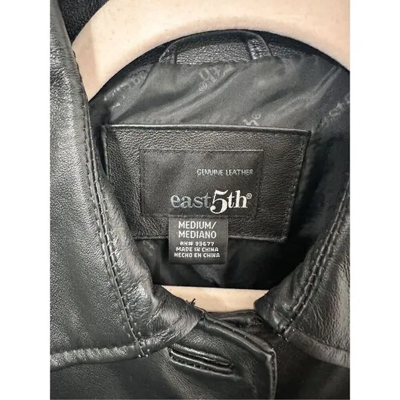 East 5th Genuine Leather Jacket