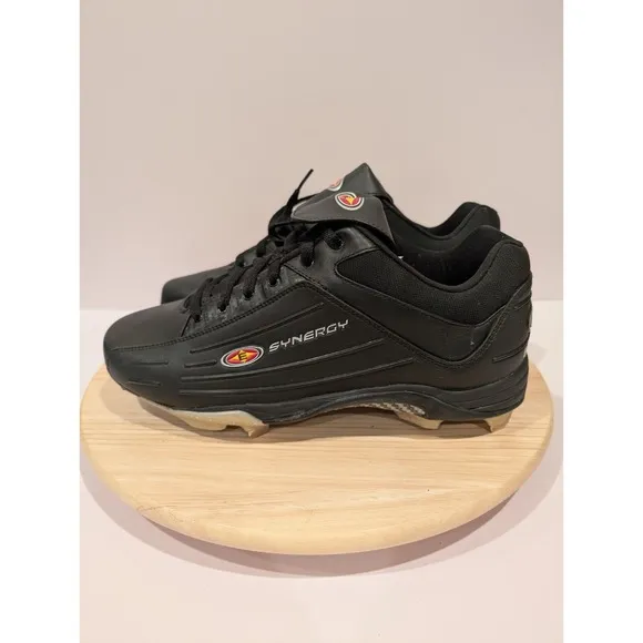 Easton Synergy Baseball Softball Cleats Black Mens 11 Athletic Shoes Sports New