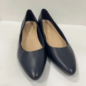 Easy Spirit Womens Caldise Pointed Toe Block Heel Pumps. 10M. Dark Blue