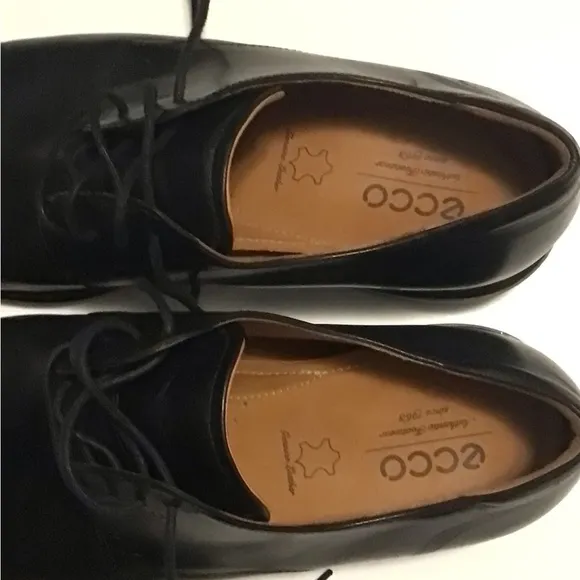 Ecco men’s citytray derby string up genuine leather business casual shoes 45