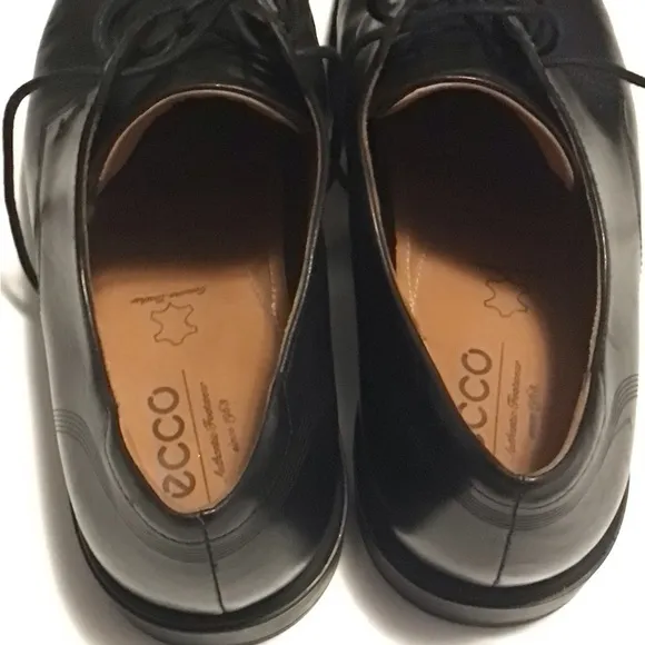 Ecco men’s citytray derby string up genuine leather business casual shoes 45