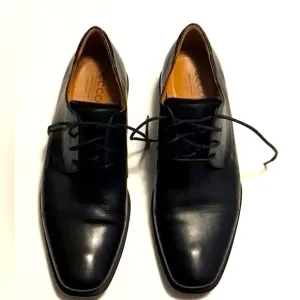 Ecco men’s citytray derby string up genuine leather business casual shoes 45