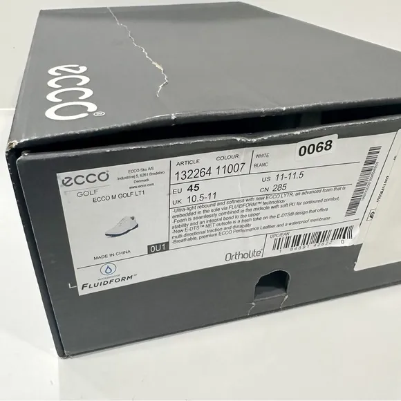 ECCO Men's Lt1 Hybrid Waterproof Golf Shoes