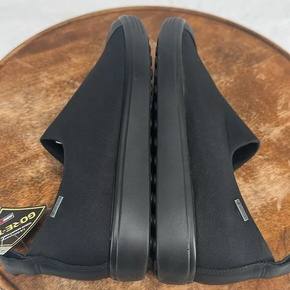 Ecco Shoes Wm 38 (US 7-7.5) Soft 7 Black Slip On Sneaker Gtx Waterproof Loafer