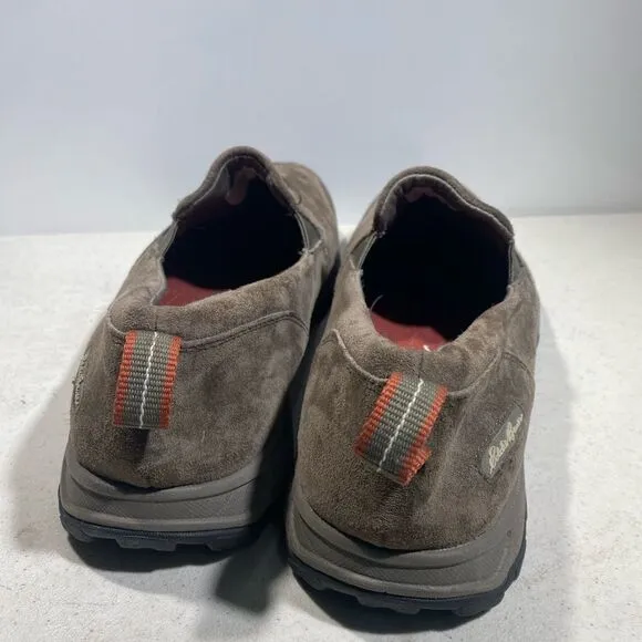 Eddie Bauer Eugene Loafers Shoes Mens Size 11.5 Brown Suede Casual Slip On