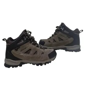Eddie Bauer Men's Hiking Boots Leather Waterproof Size 8.5 Brighton Gorpcore