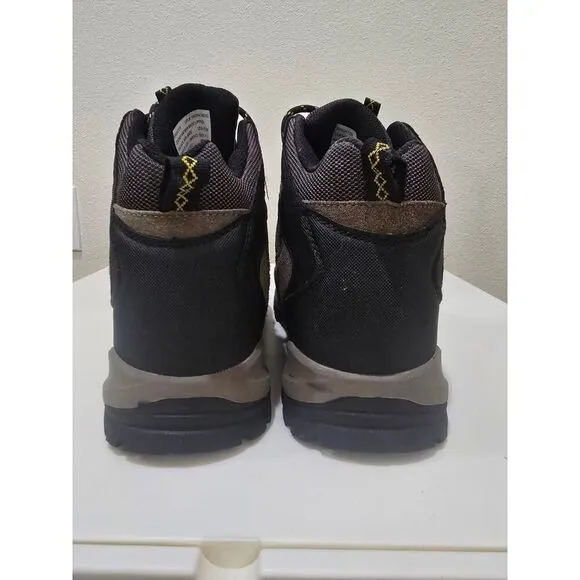 Eddie Bauer Men's Hiking Boots Leather Waterproof Size 8.5 Brighton Gorpcore