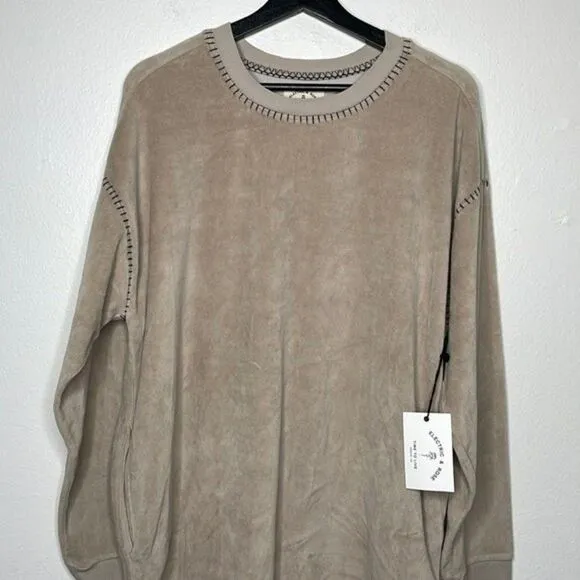 Electric &amp; Rose Womens Size Small Clio Velour Dress Taon