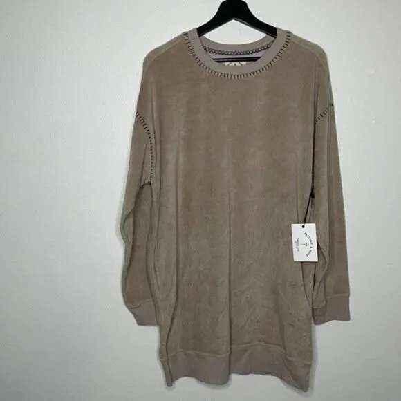 Electric &amp; Rose Womens Size Small Clio Velour Dress Taon