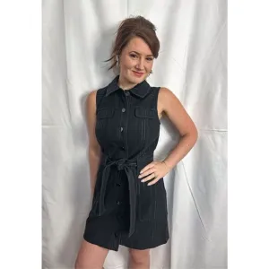 Etcetera Sleeveless Blazer Dress
