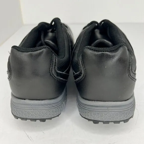 Etonic Mens EG500BKB Black Stabilize 2.0 Waterproof Cleats Size 10D Golf Shoes