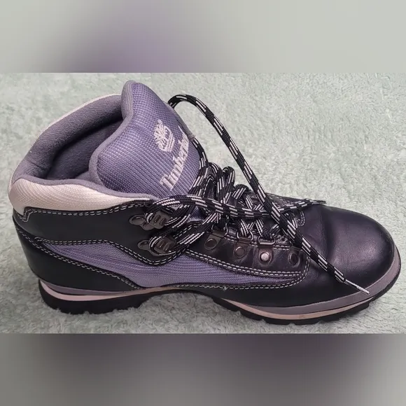 EUC...Timberland Black and Gray Hiking Boots/Sneakers Mens SIZE 10