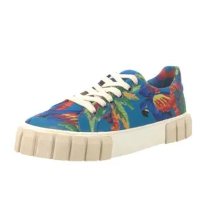 FARM RIO Sneakers Blue Macaw Canvas Sneakers Sz 11