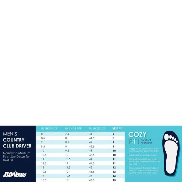 FLOAFERS COUNTRY CLUB DRIVER WATERPROOF LOAFERS FOR MEN OFFERS CLOSED CELL