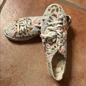 Floral Canvas keds rifle paper co.