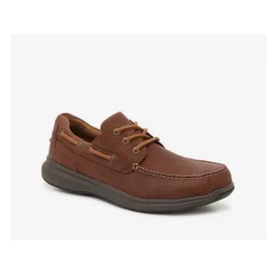 Florsheim Bayside Work Safety Steel Toe Boat Shoe Sz 14D Slip Oil Resistance
