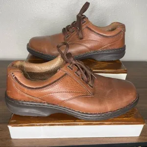 Florsheim Tan Mens Oxfords Style Casual Lace Up Shoes Style 13172-200 Size 9M