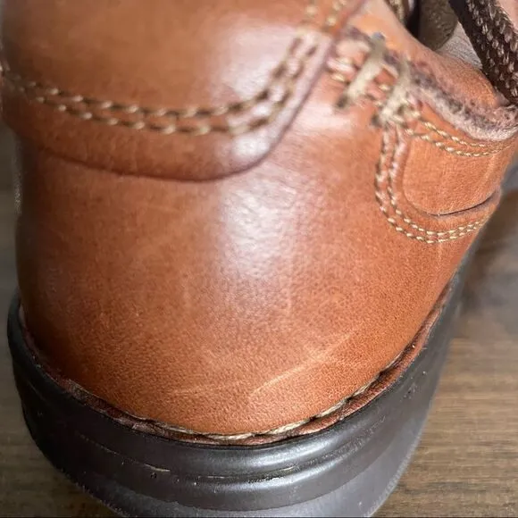 Florsheim Tan Mens Oxfords Style Casual Lace Up Shoes Style 13172-200 Size 9M