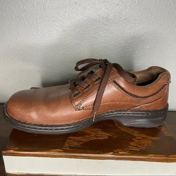 Florsheim Tan Mens Oxfords Style Casual Lace Up Shoes Style 13172-200 Size 9M