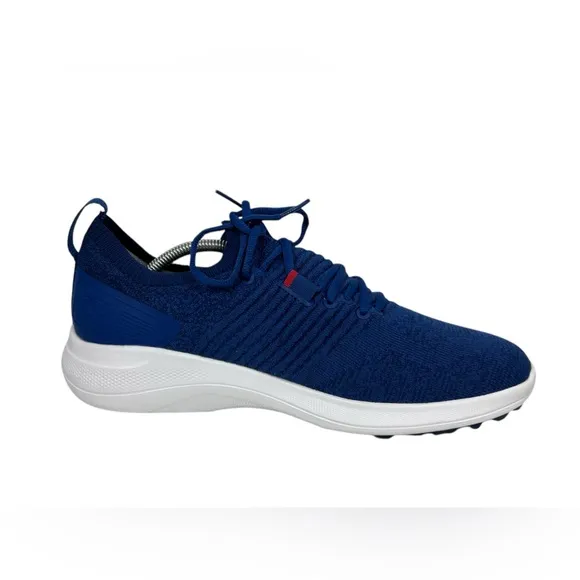 Footjoy Flex XP Mens Size 10 M Blue Knit  Spikeless Golf Shoes Casual 56268 EUC