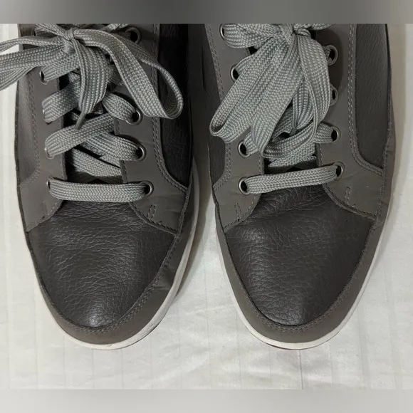 FootJoy Mens FJ Contour Casual Spikeless Golf Shoes 54238 Gray Leather Sz 11.5M