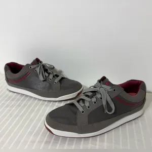 FootJoy Mens FJ Contour Casual Spikeless Golf Shoes 54238 Gray Leather Sz 11.5M