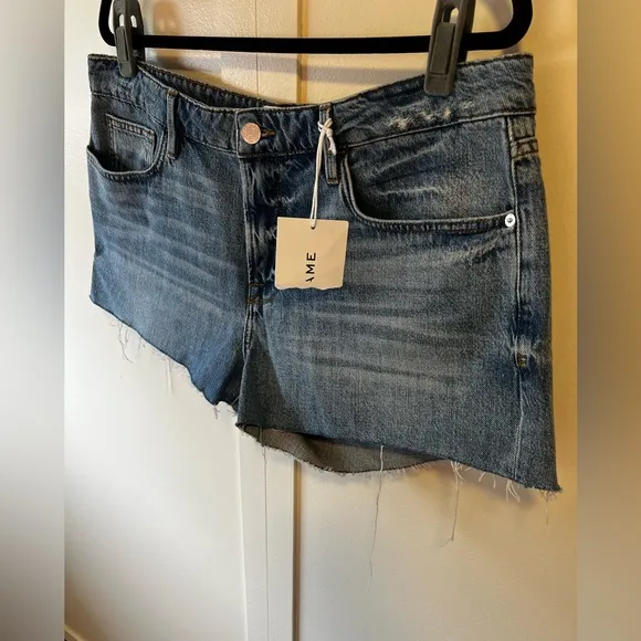 Frame Denim Women’s NWT Jean‎ Shorts Le Grand Garçon Short Size 32