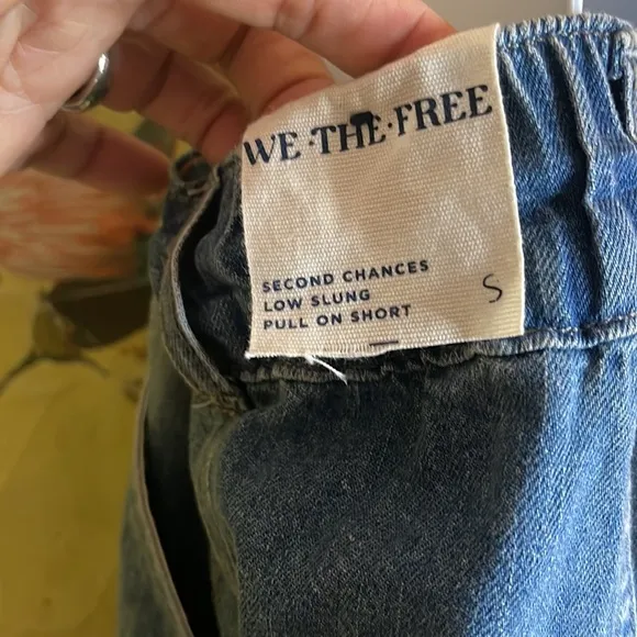 Free People Second Chances Pull-On Shorts In Electric