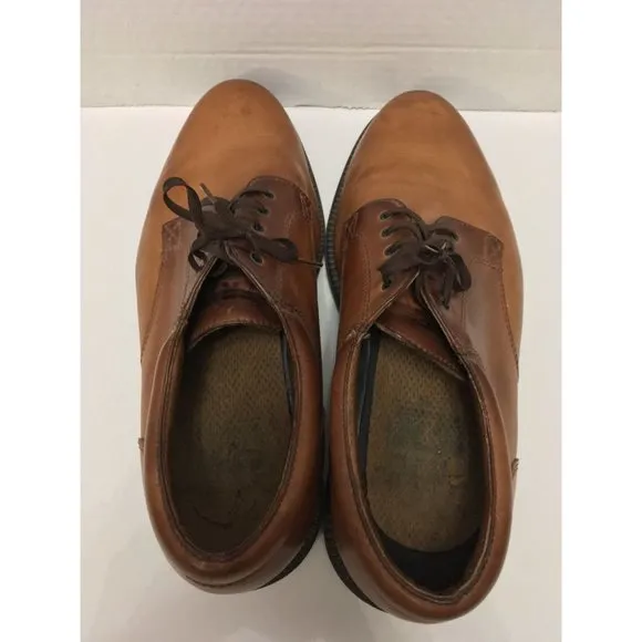 Frye 9 Brown Leather Lace Up Casual Business Occasion Dress Oxford Shoes