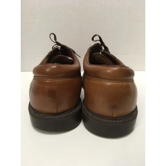 Frye 9 Brown Leather Lace Up Casual Business Occasion Dress Oxford Shoes