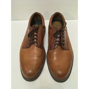 Frye 9 Brown Leather Lace Up Casual Business Occasion Dress Oxford Shoes