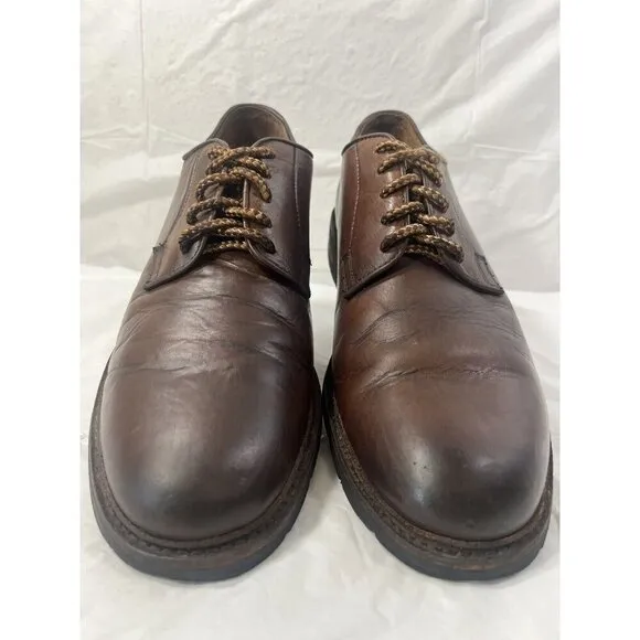 Frye Grant Oxford Men’s Brown Leather Dress Casual Shoes Size 11.5 D