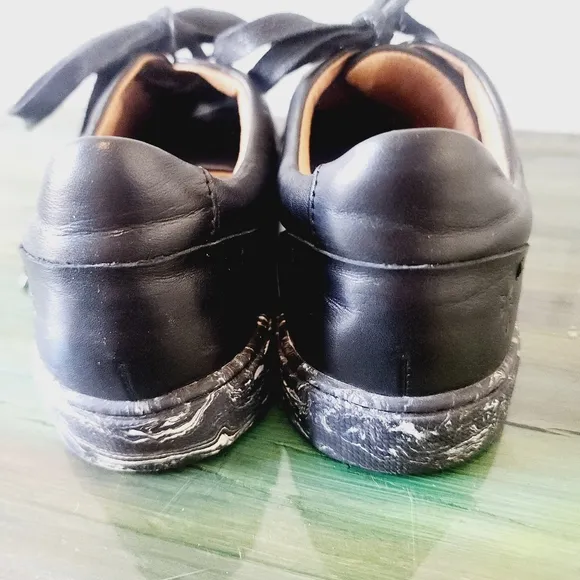 Frye Leather Marbled Sneakers