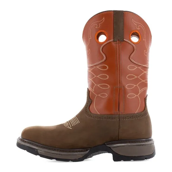 Frye Men's 10&quot; Safety Crafted Wellington Western Work Boots - Steel Toe | New