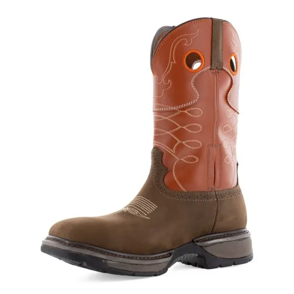 Frye Men's 10&quot; Safety Crafted Wellington Western Work Boots - Steel Toe | New