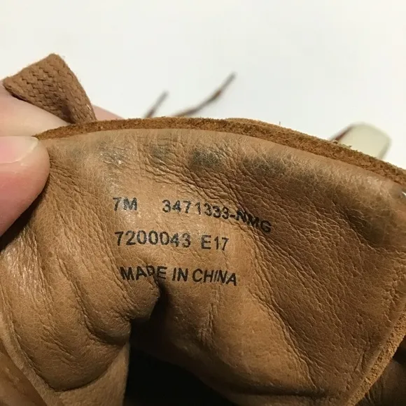 Frye Sneakers Lena Harness Fashion Suede Leather Zip Lace-Up 3471333 Women 7