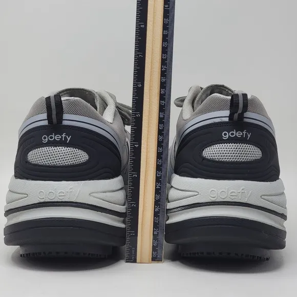 GDFEY Ion Sneakers Crosstrainers Mens Sz 14 Gray Athletic Shoes Arch Support