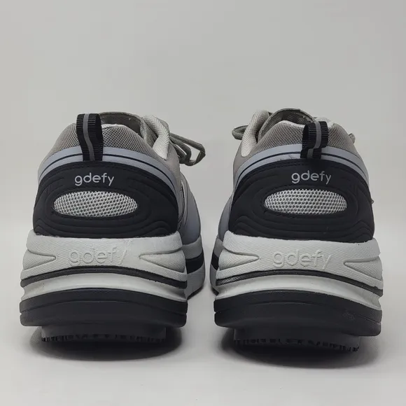 GDFEY Ion Sneakers Crosstrainers Mens Sz 14 Gray Athletic Shoes Arch Support