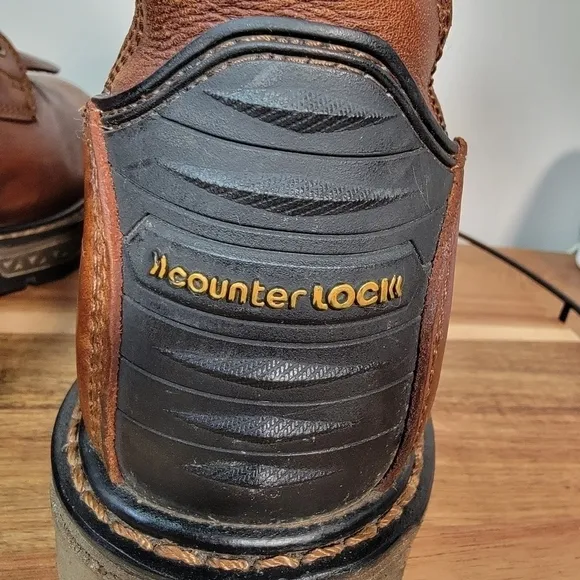 Georgia Boot Carbo-Tec LT Waterproof Lacer Work Boot Size 42