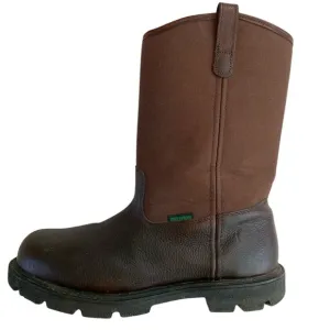 Georgia Boot Wellington 11'' Homeland Waterproof Steel Toe Work Boots (Size 10W)