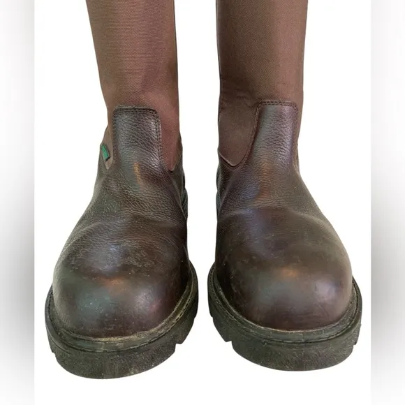Georgia Boot Wellington 11'' Homeland Waterproof Steel Toe Work Boots (Size 10W)
