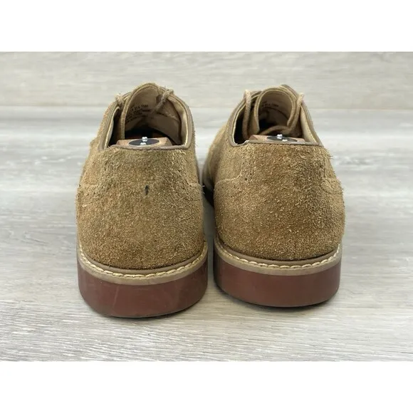 G.H. Bass &amp; Co. Pembroke Mens Loafers Brown Suede Casual Wingtip Shoes Size 10