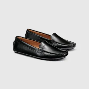 GH Bass Women's Dylan Driver Moccasin Loafer Flats Shoes Black Size 10