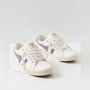Gola Tennis Mark Cox Sneakers Off White/Lilac Size 5