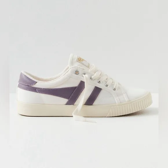 Gola Tennis Mark Cox Sneakers Off White/Lilac Size 5