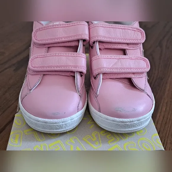 Golden Goose Girls June Ballstar Sole Sneakers Antique Pink Size 24