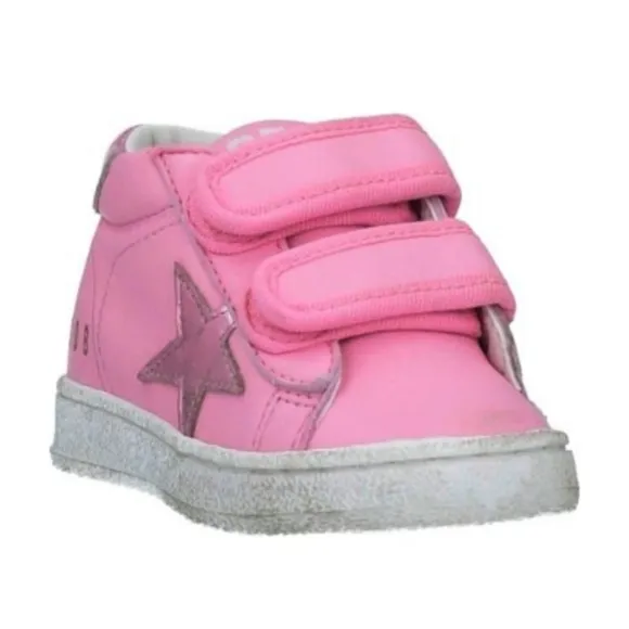 Golden Goose Girls June Ballstar Sole Sneakers Antique Pink Size 24